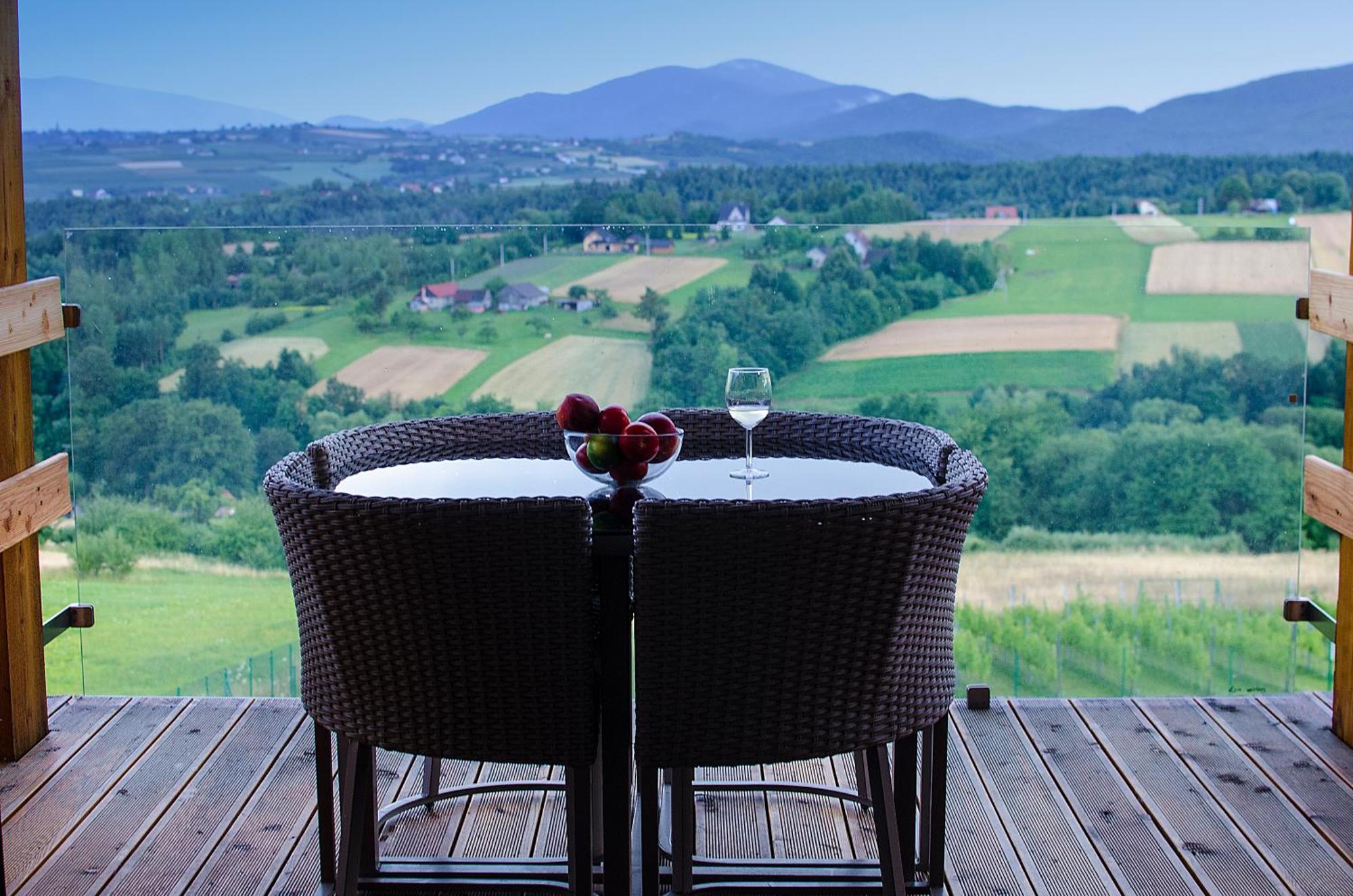 Fantastic View Vineyard Beskid Mountains Gruszow  Værelse billede